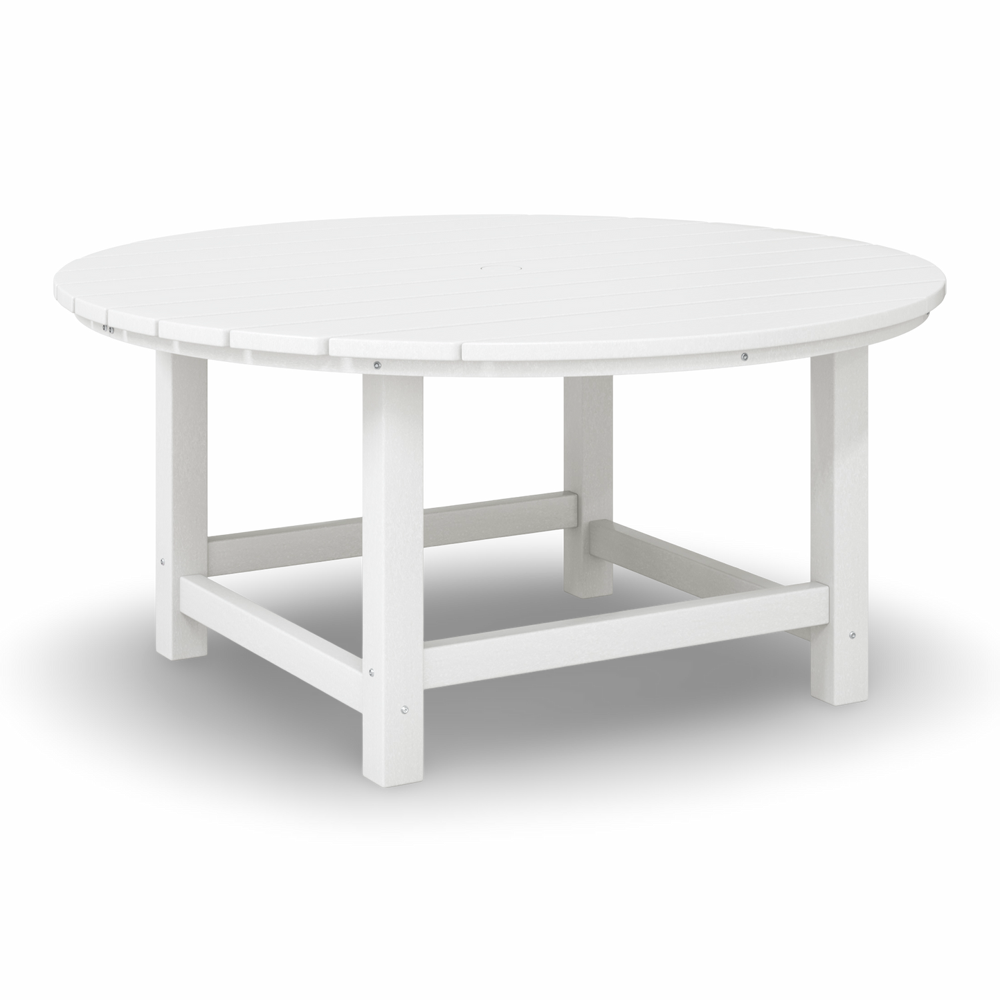 POLYTRENDS™ Chatham All-Weather Outdoor Round Coffee Table (38" Top)