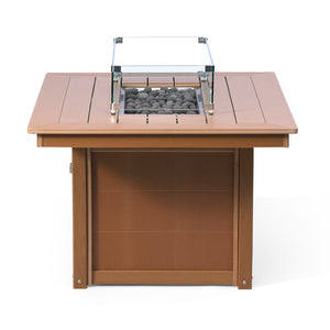 Sedona Rectangular 34" X 46" Fire Pit Table