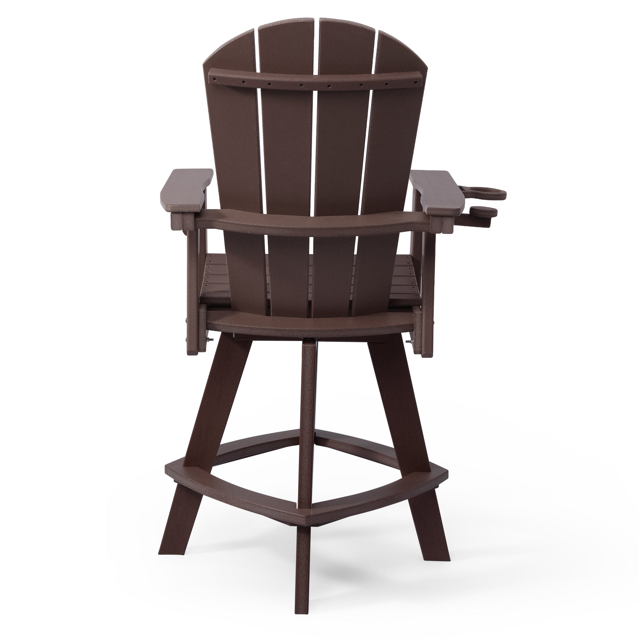Chatham Adirondack Swivel Bar Chair with Cup Holder