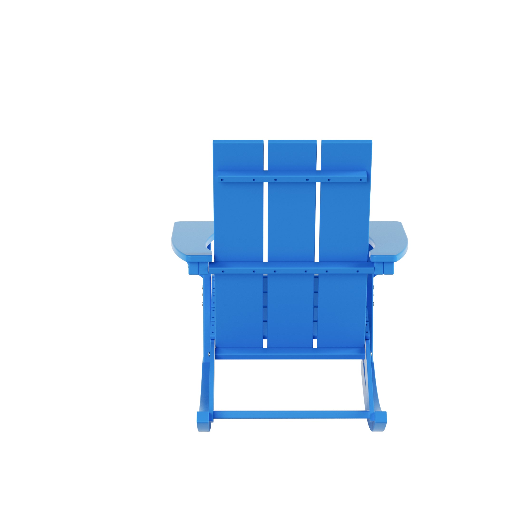 Malibu Modern All-Weather Outdoor Rocking Adirondack Chair