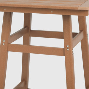 Stockholm All-Weather Outdoor 30" Square Bar Table (42" Height)