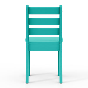 Tiny Terraces Kids' All-Weather Outdoor Dining Chair (Set of 2)