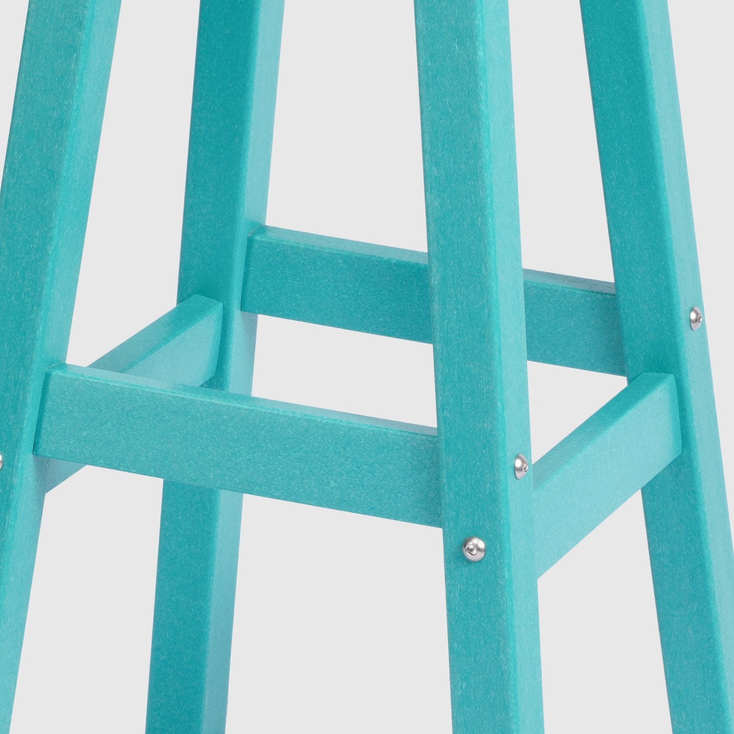 Stockholm All-Weather Outdoor Square Counter Stool (24" Seat Height)