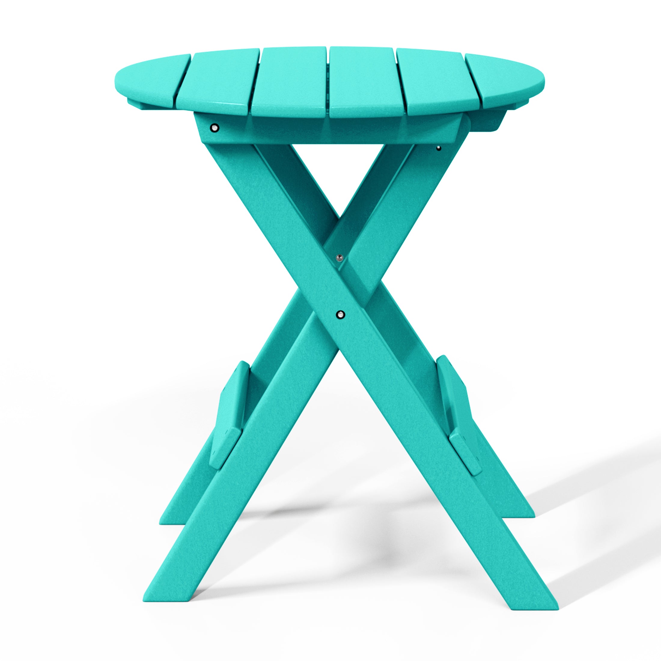 Tuscany All-Weather Outdoor Patio Round Folding Dining Table (24" Top)