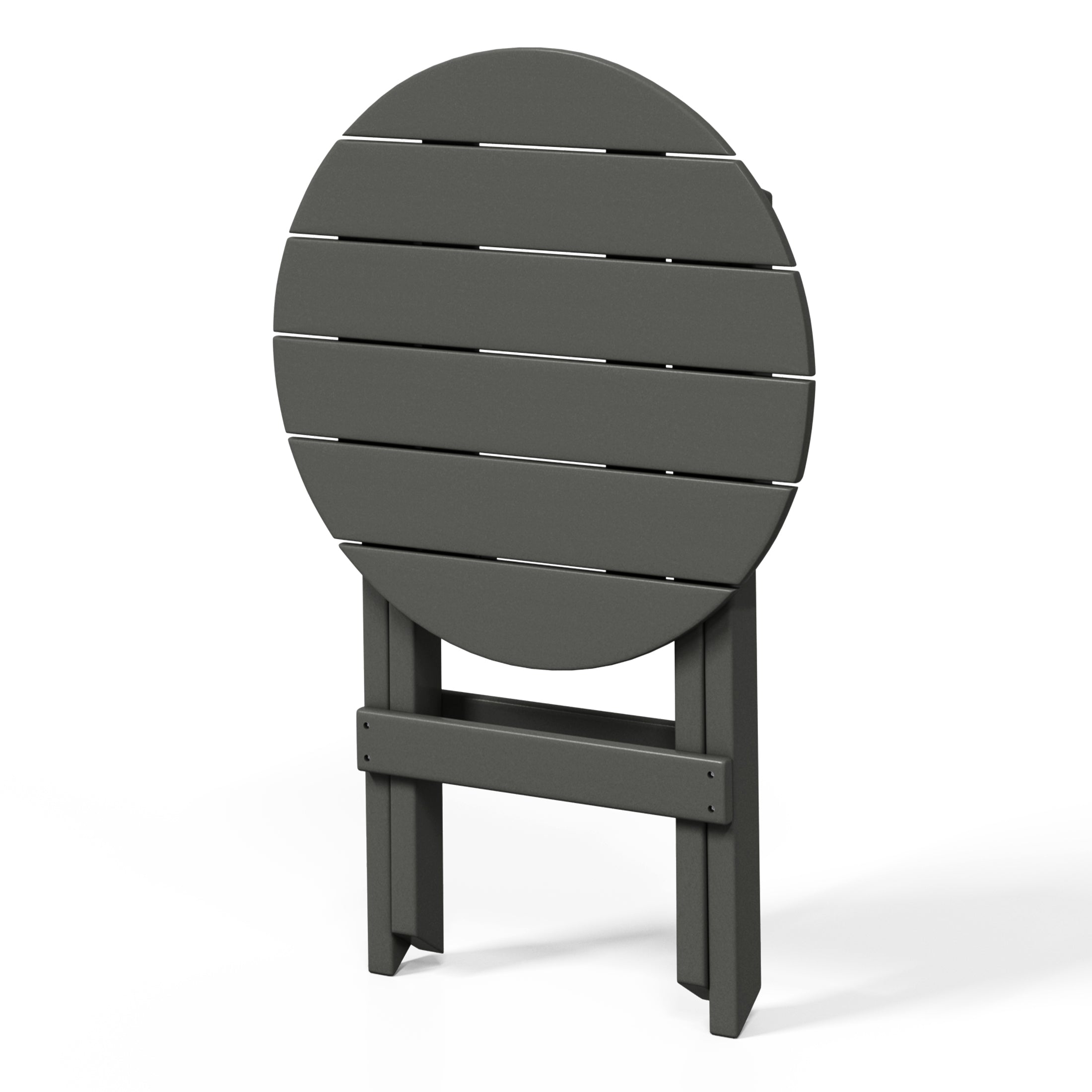 Tuscany All-Weather Outdoor Patio Round Folding Dining Table (24" Top)