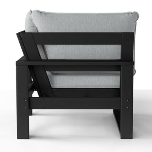 Signature All-Weather Outdoor Modular Patio Deep Seating Corner Chair (Corner Sectional Seat)
