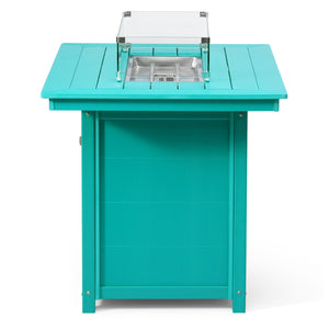 Sedona Rectangular 34" X 46" Counter Fire Pit Table