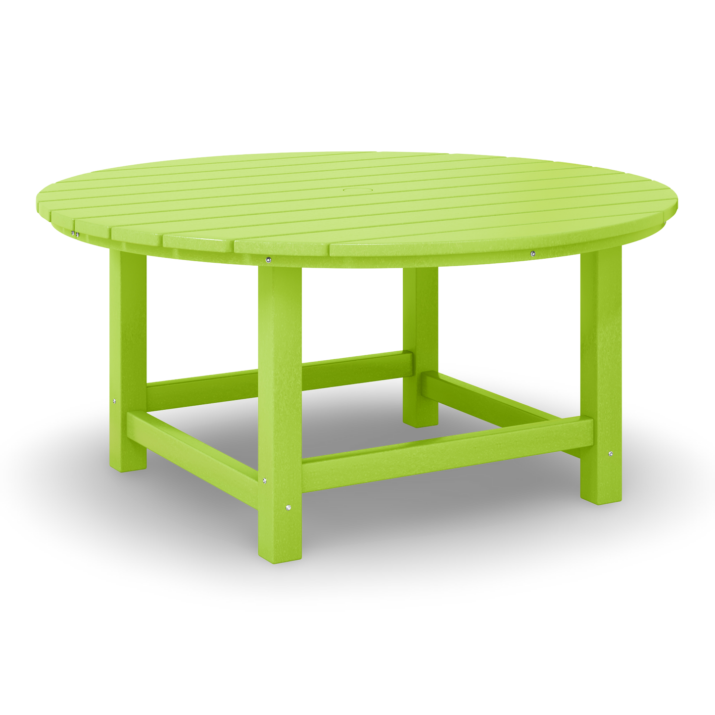 POLYTRENDS™ Chatham All-Weather Outdoor Round Coffee Table (38" Top)