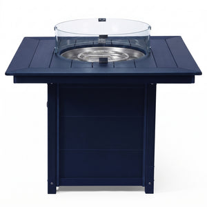Sedona Square 42" Dining Fire Pit Table