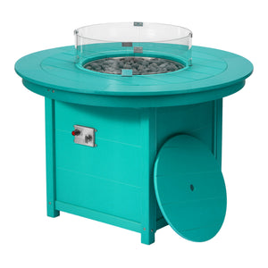 Sedona Round 47" Dining Fire Pit Table