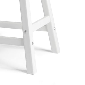 Stockholm All-Weather Outdoor Saddle Counter Stool (24" Height)