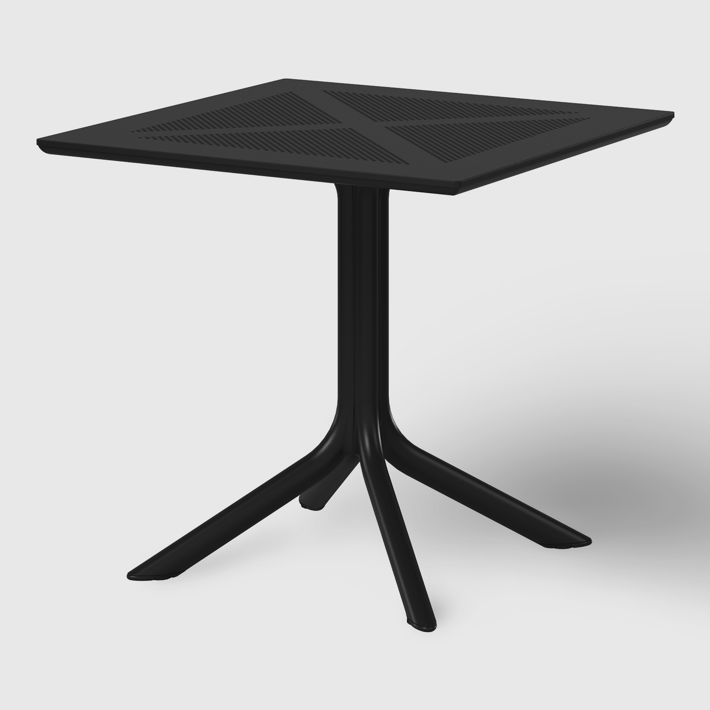 POLYTRENDS™ Copenhagen Kvadrat Luft All-Weather Indoor/Outdoor Square Dining Table (31" Table Top)