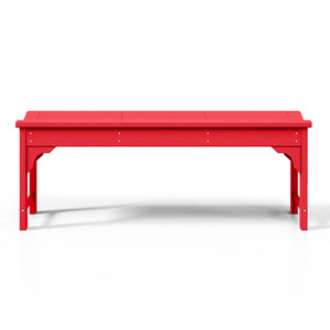Concord All-Weather Outdoor Garden Backless Bench (46" Wide)