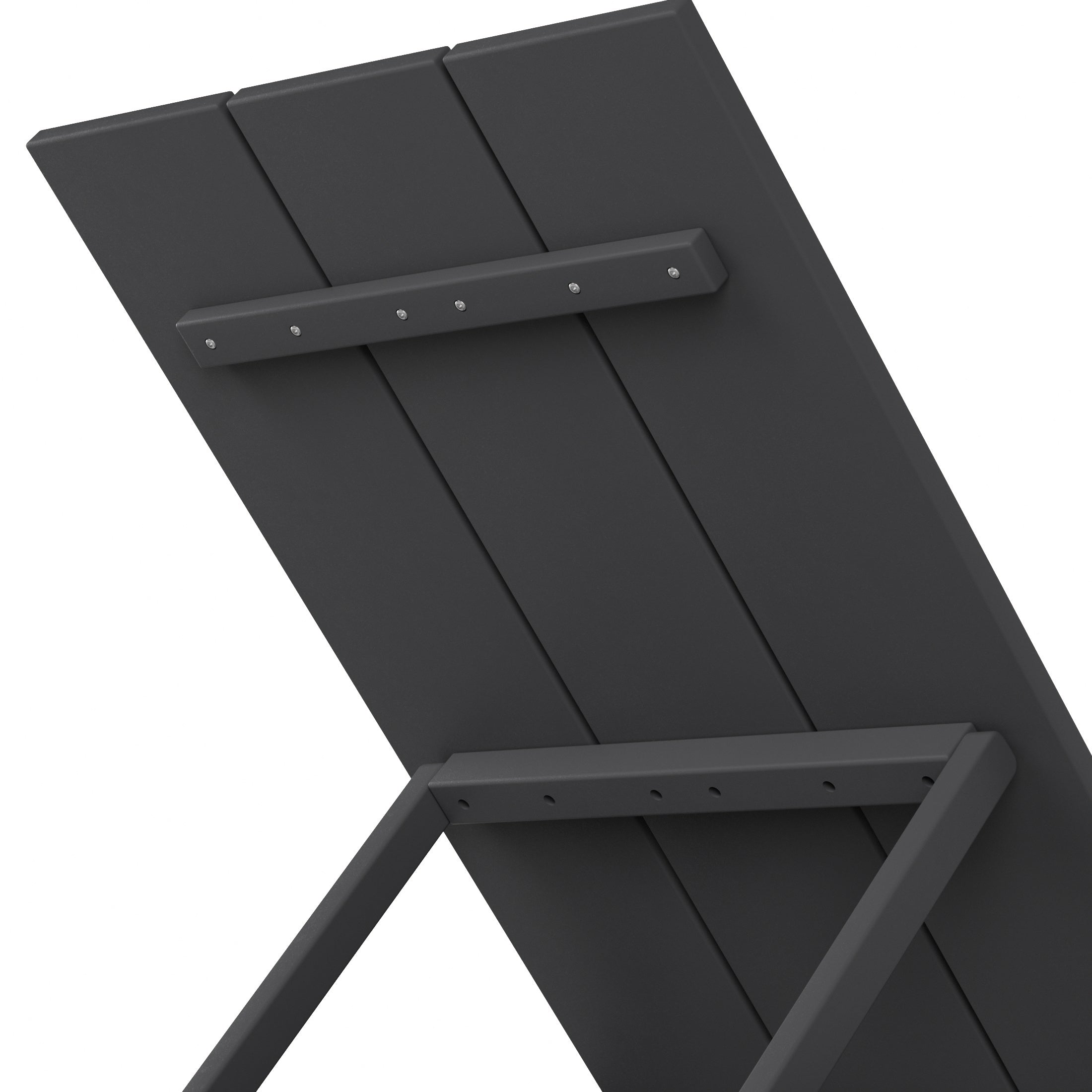 Malibu Modern All-Weather Outdoor Reclining Sun Lounger With Wheels