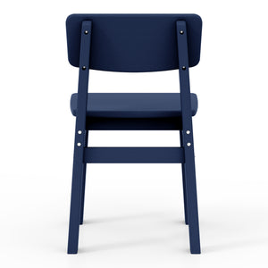 Tiny Terraces Essentials Kids' All-Weather Outdoor Dining Chair (Set of 2)