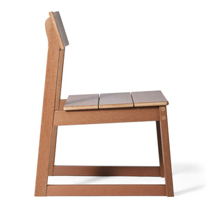 Palmetto Outdoor Dining Side Chair (Set of 2) With Cup Holder