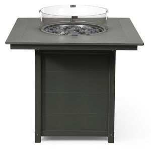 Sedona Square 42" Counter Fire Pit Table