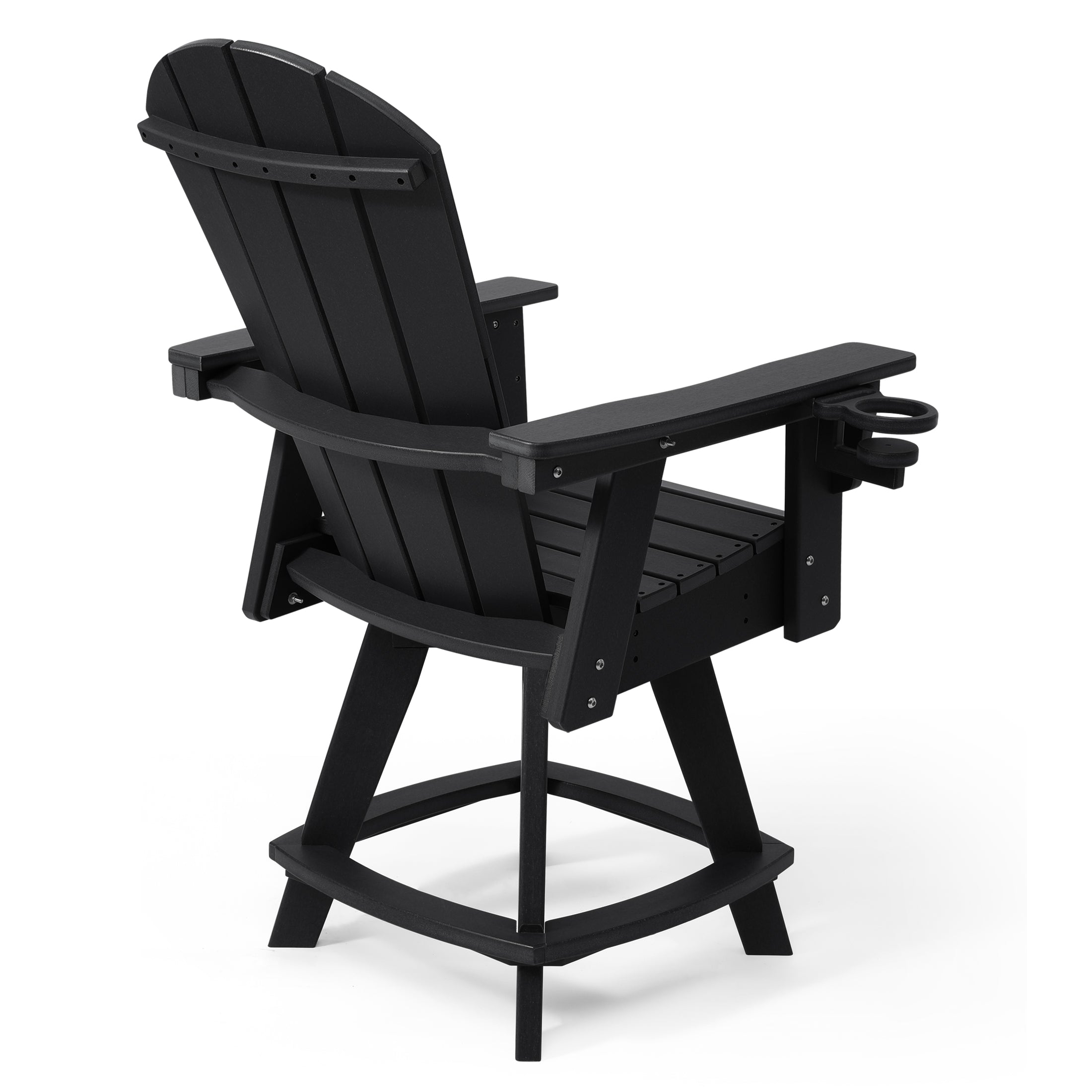 Chatham Adirondack Swivel Counter Chair with Cup Holder