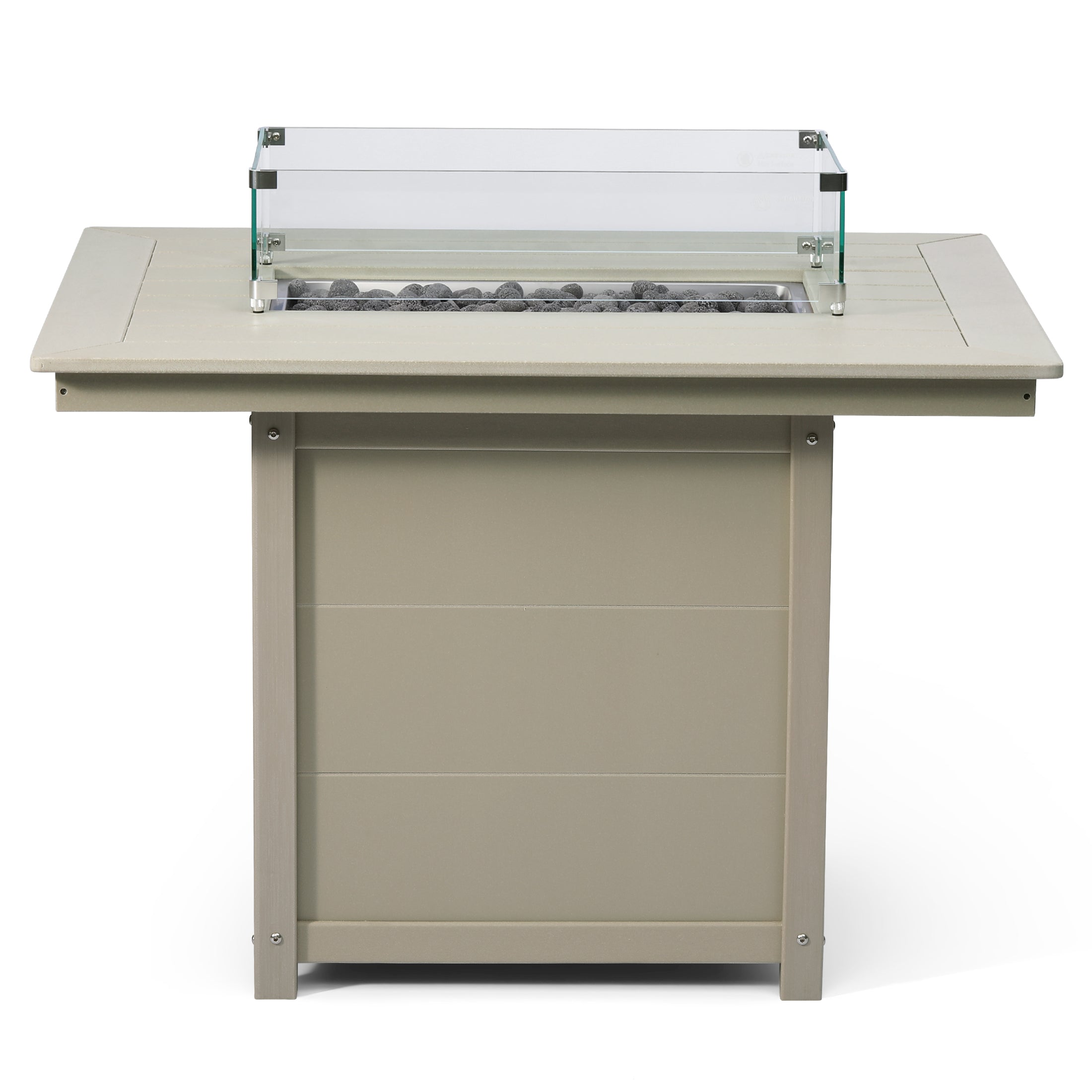 Sedona Rectangular 34" X 46" Dining Fire Pit Table