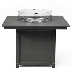 Sedona Square 42" Dining Fire Pit Table