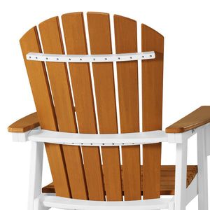 Heritage Ridge Adirondack Swivel Dining Chair With Cup Holder