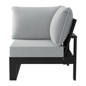 Signature All-Weather Outdoor Modular Patio Deep Seating Corner Chair (Corner Sectional Seat)