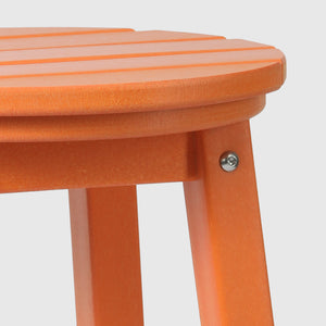 Stockholm All-Weather Outdoor Round Counter Stool (24" Height)