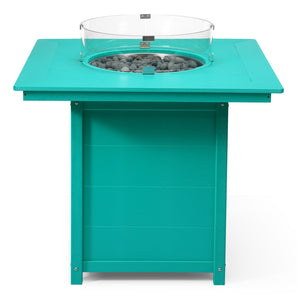 Sedona Square 42" Counter Fire Pit Table