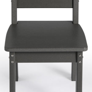 Tiny Terraces Kids' All-Weather Outdoor Dining Chair (Set of 2)