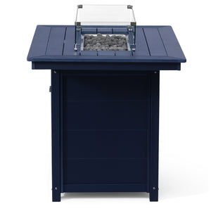 Sedona Rectangular 34" X 46" Counter Fire Pit Table