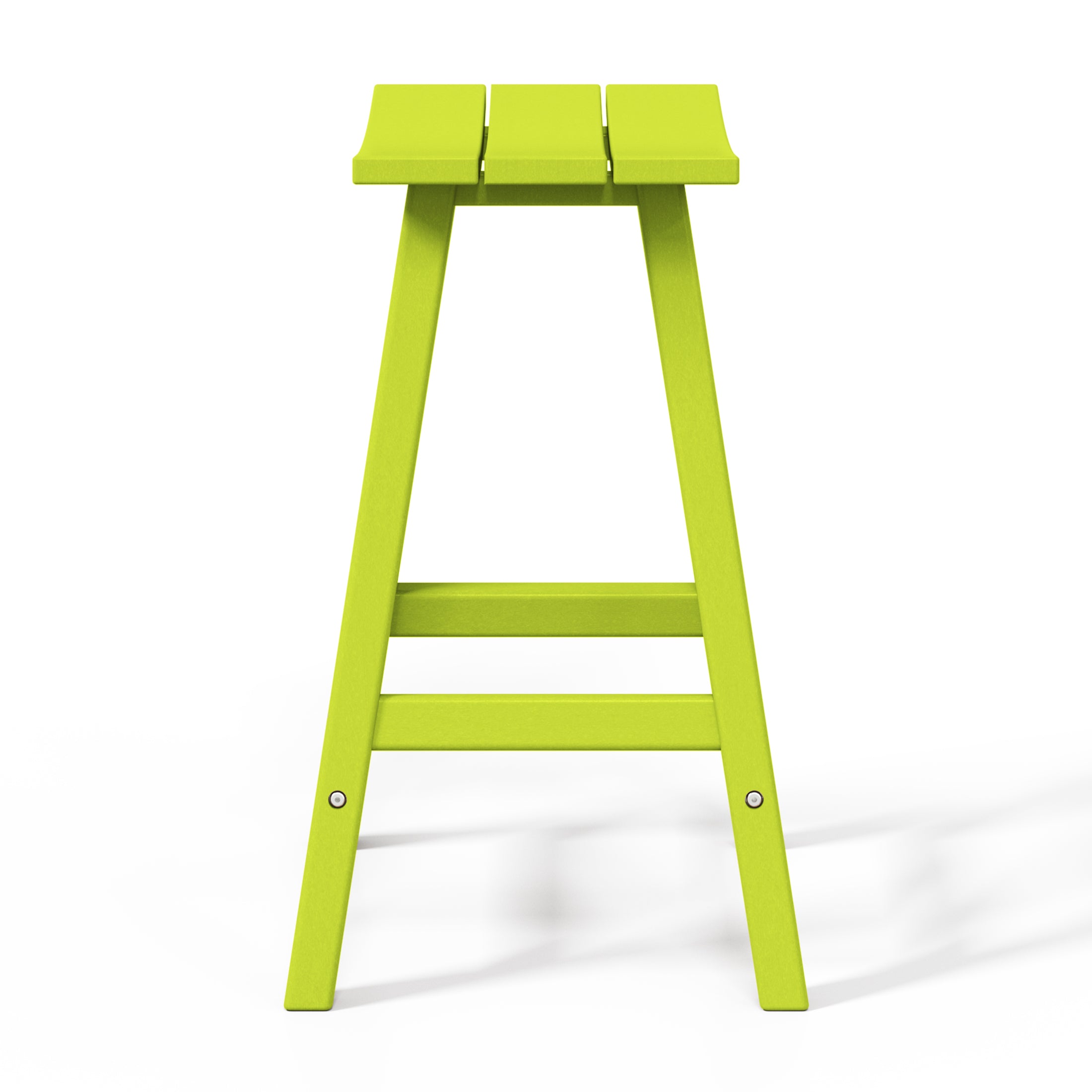 Stockholm All-Weather Outdoor Saddle Counter Stool (24" Height)
