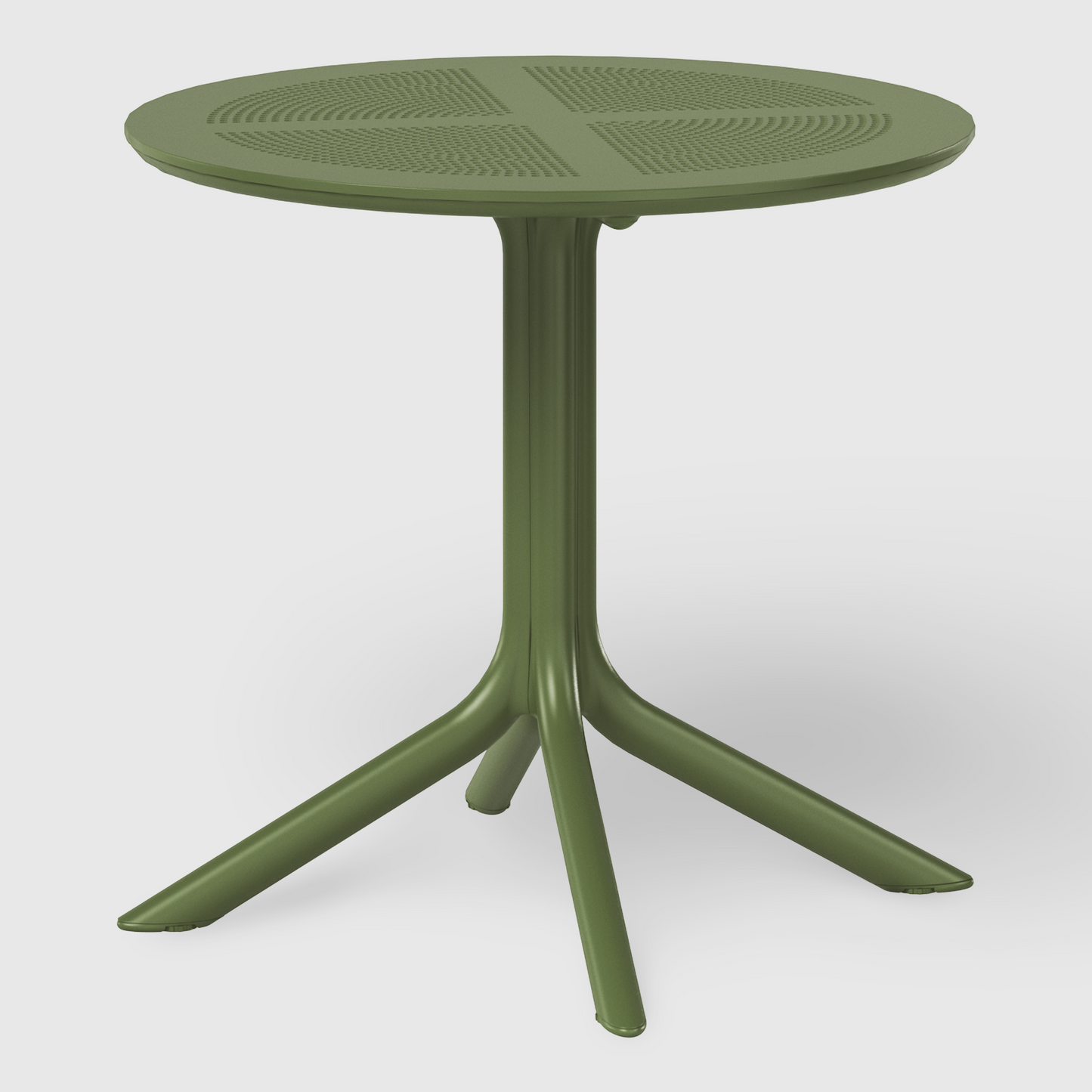 POLYTRENDS™ Copenhagen Lameller All-Weather Indoor/Outdoor Round Dining Table (31.5" Table Top)
