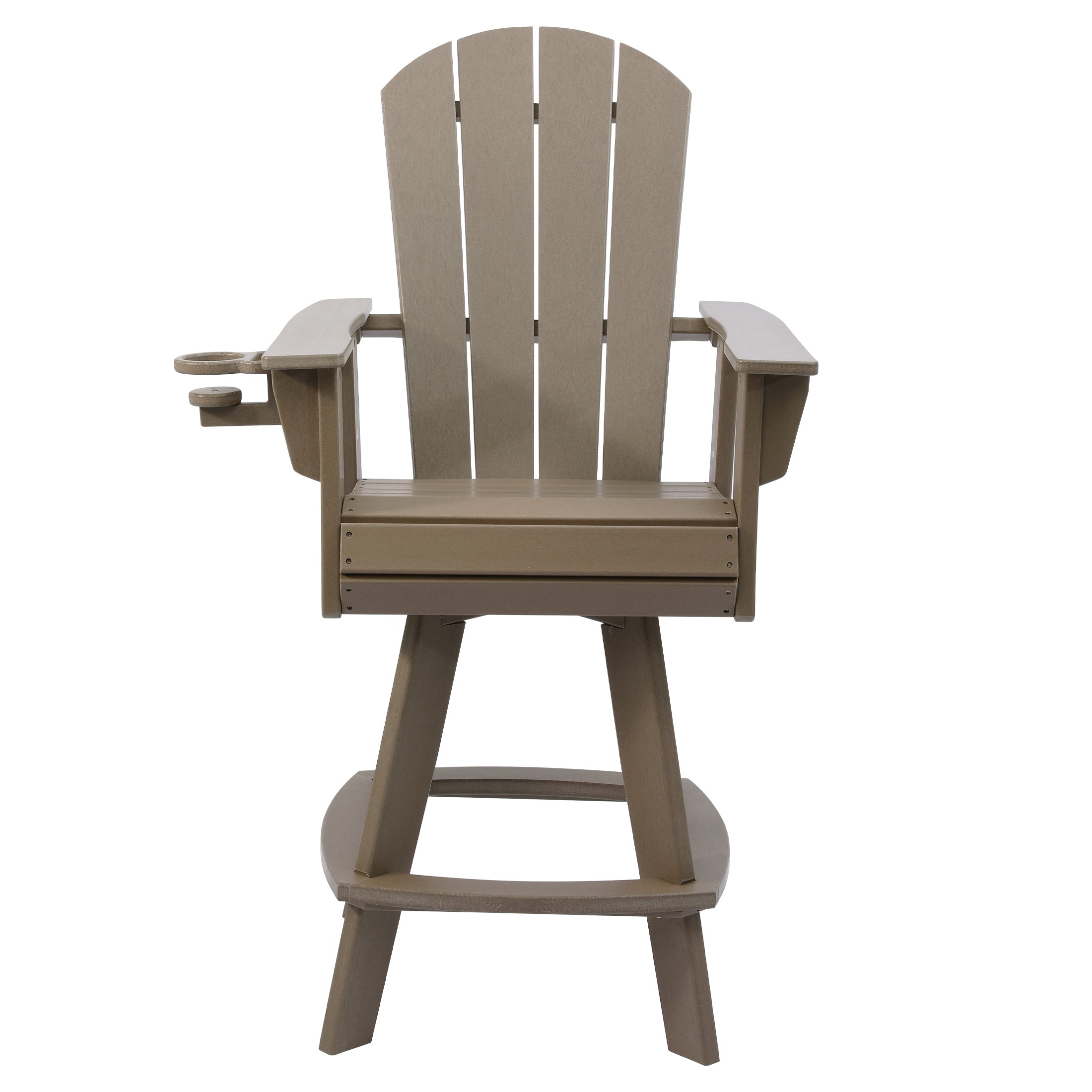 Chatham Adirondack Swivel Bar Chair with Cup Holder