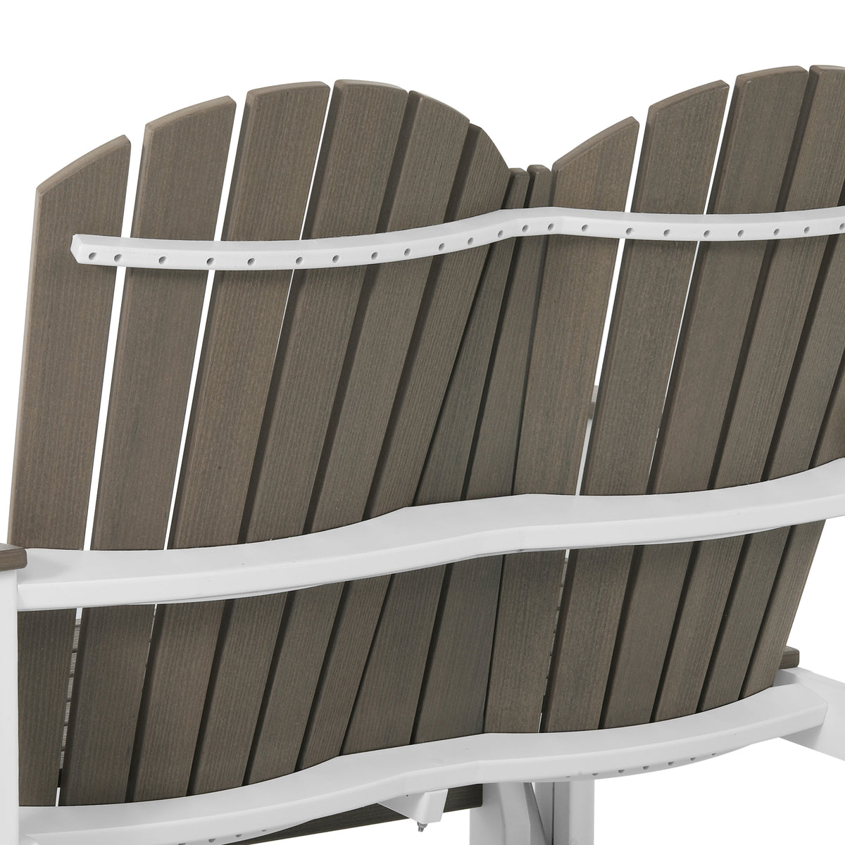Adirondack 52“ Glider With Cup Holder
