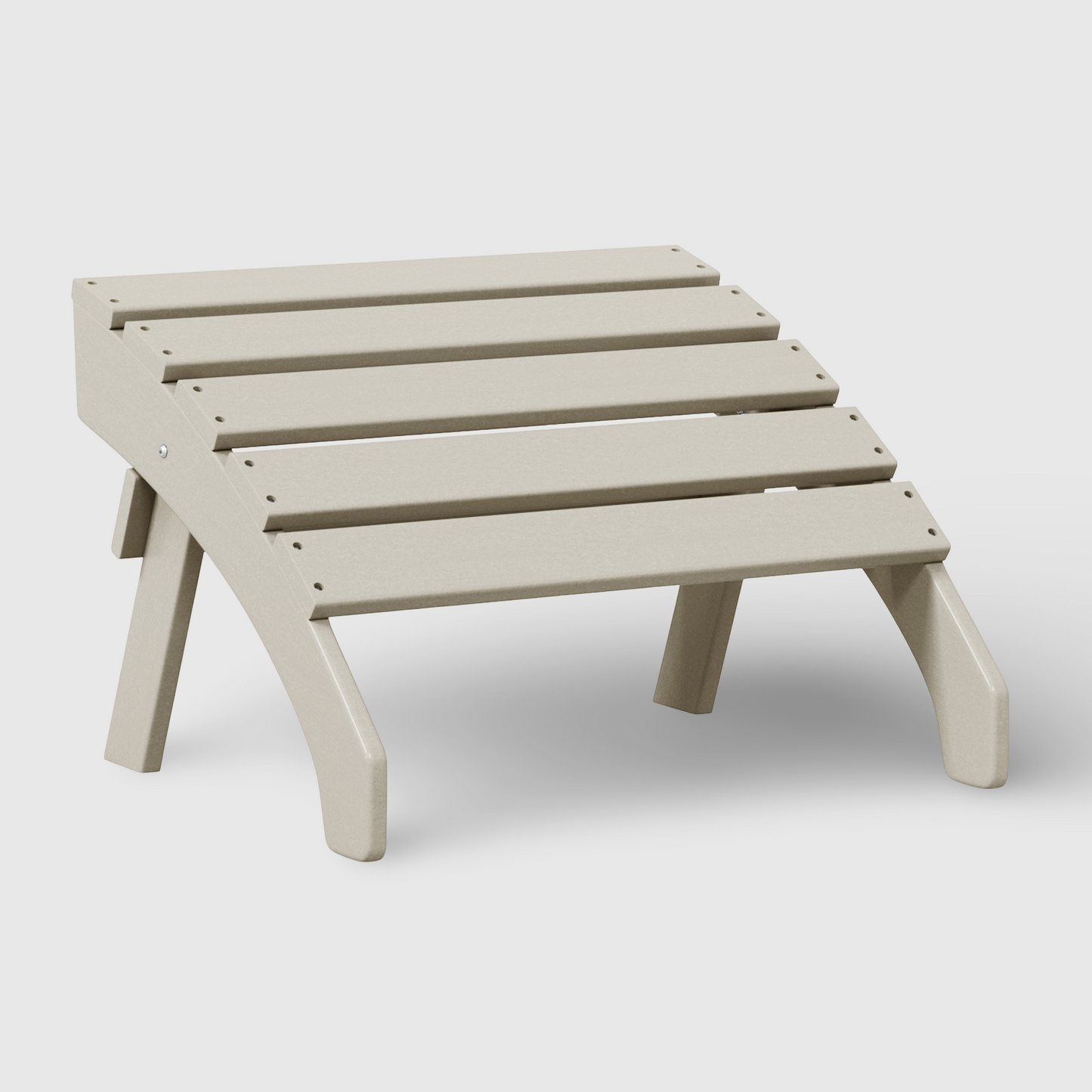 POLYTRENDS™ Westport All-Weather Outdoor Adirondack Folding Foot Rest/Ottoman