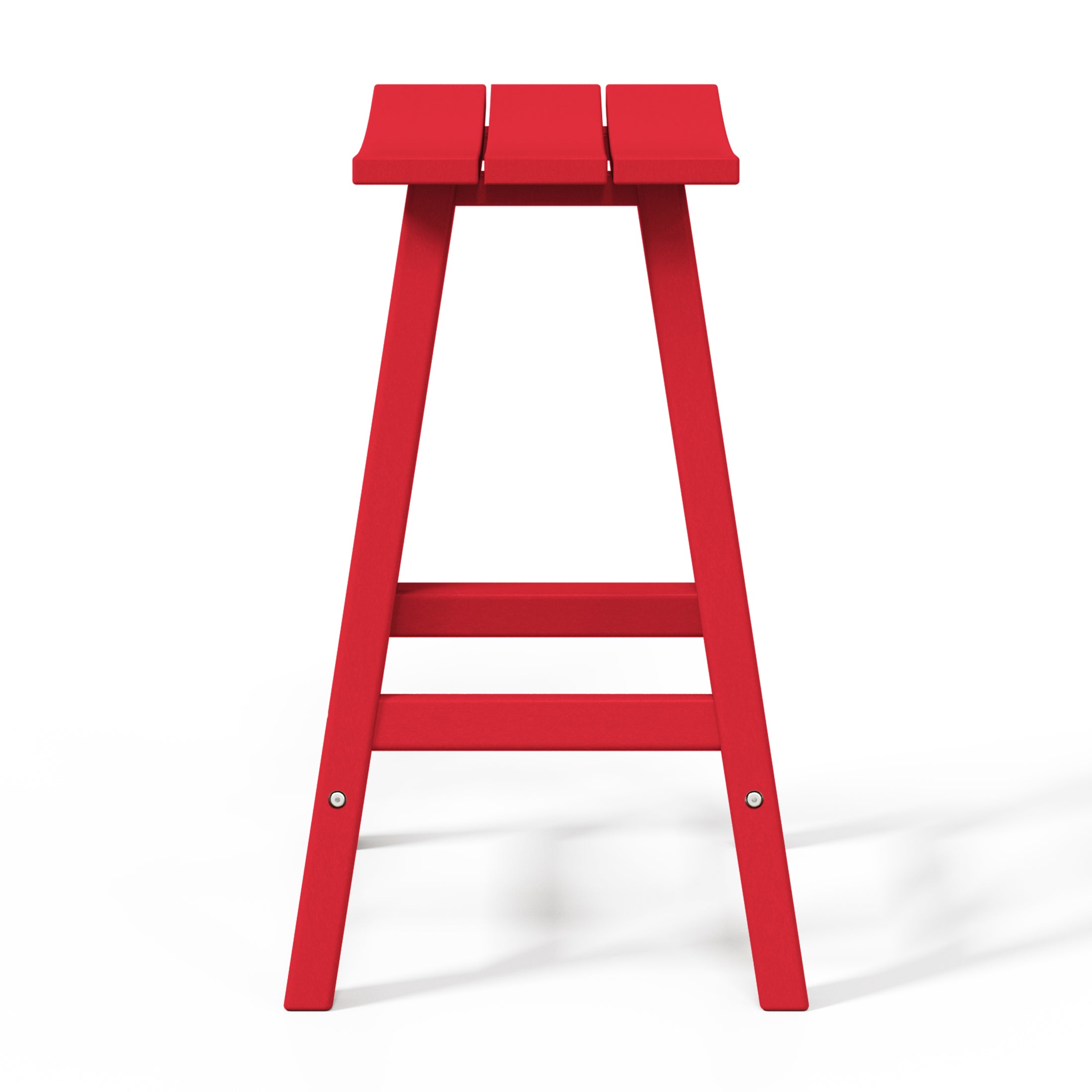 Stockholm All-Weather Outdoor Saddle Counter Stool (24" Height)