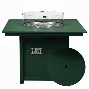 Sedona Square 42" Dining Fire Pit Table