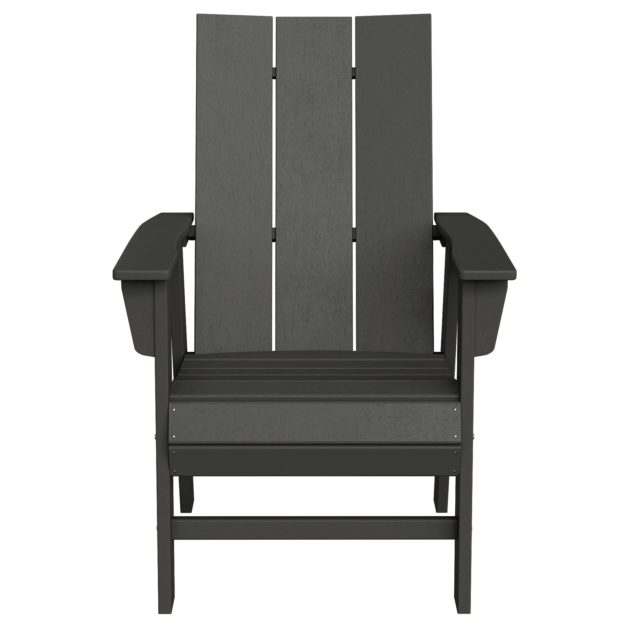 Malibu Modern All-Weather Outdoor Contoured Adirondack Dining Chair