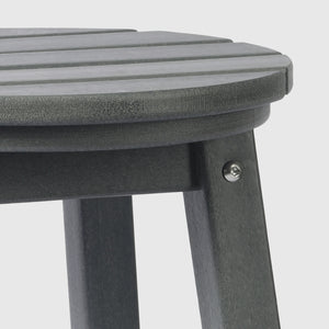 Stockholm All-Weather Outdoor Round Bar Stool (29" Height)