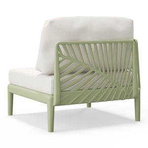 Polyform Deep Seating Left Arm Chair with Cushions