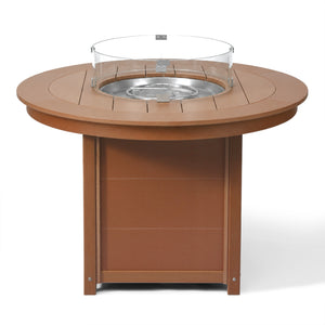 Sedona Round 47" Dining Fire Pit Table