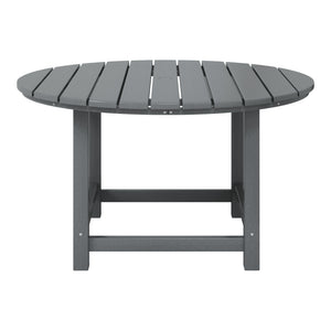 Tiny Terraces Kids' All-Weather Outdoor Round Dining Table (38" Wide)