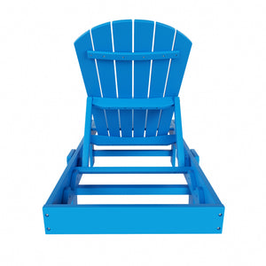 Westport Classic All-Weather Outdoor Adirondack Reclining Sun Lounger