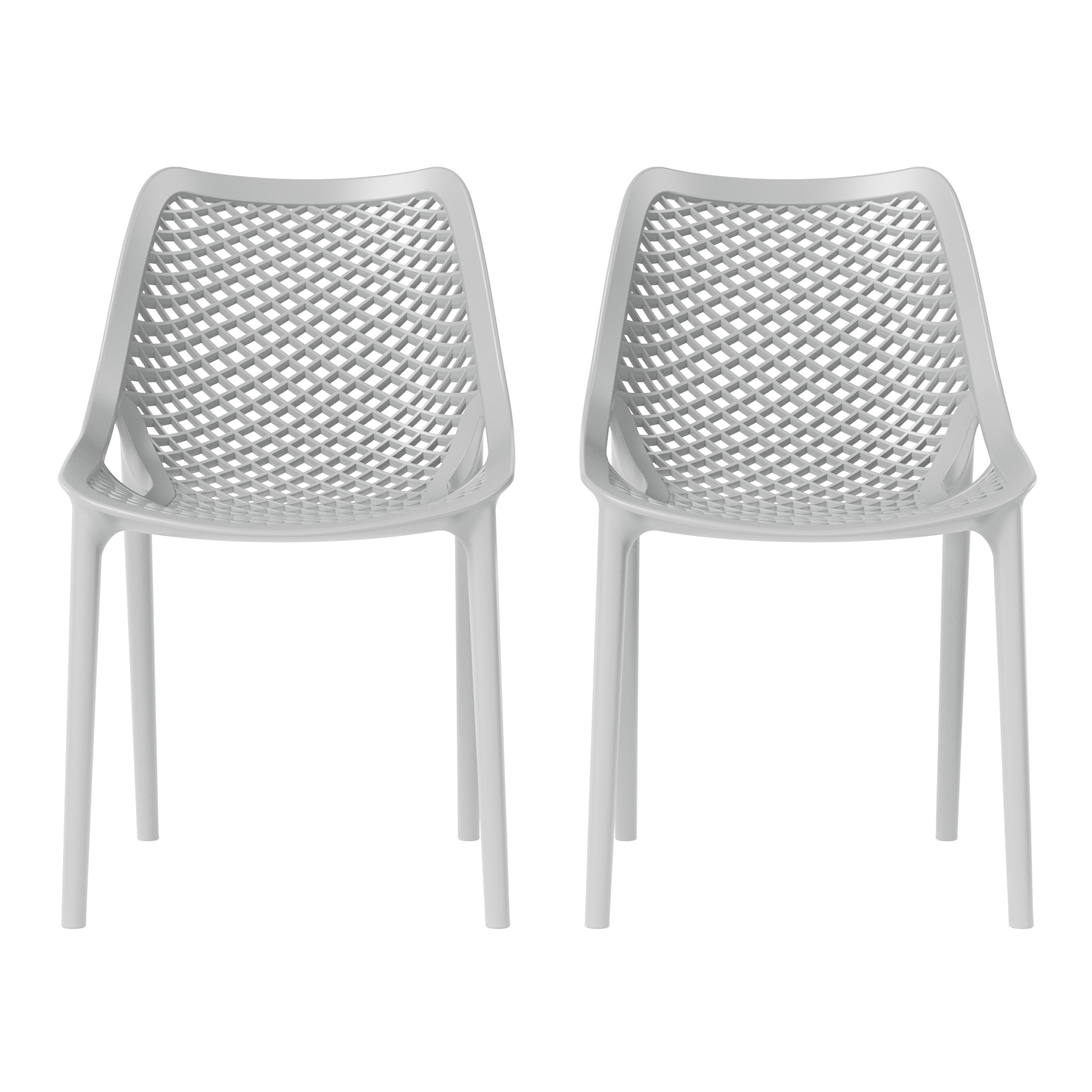 Polyform Stacking Dining Side Chair (Set of 2)