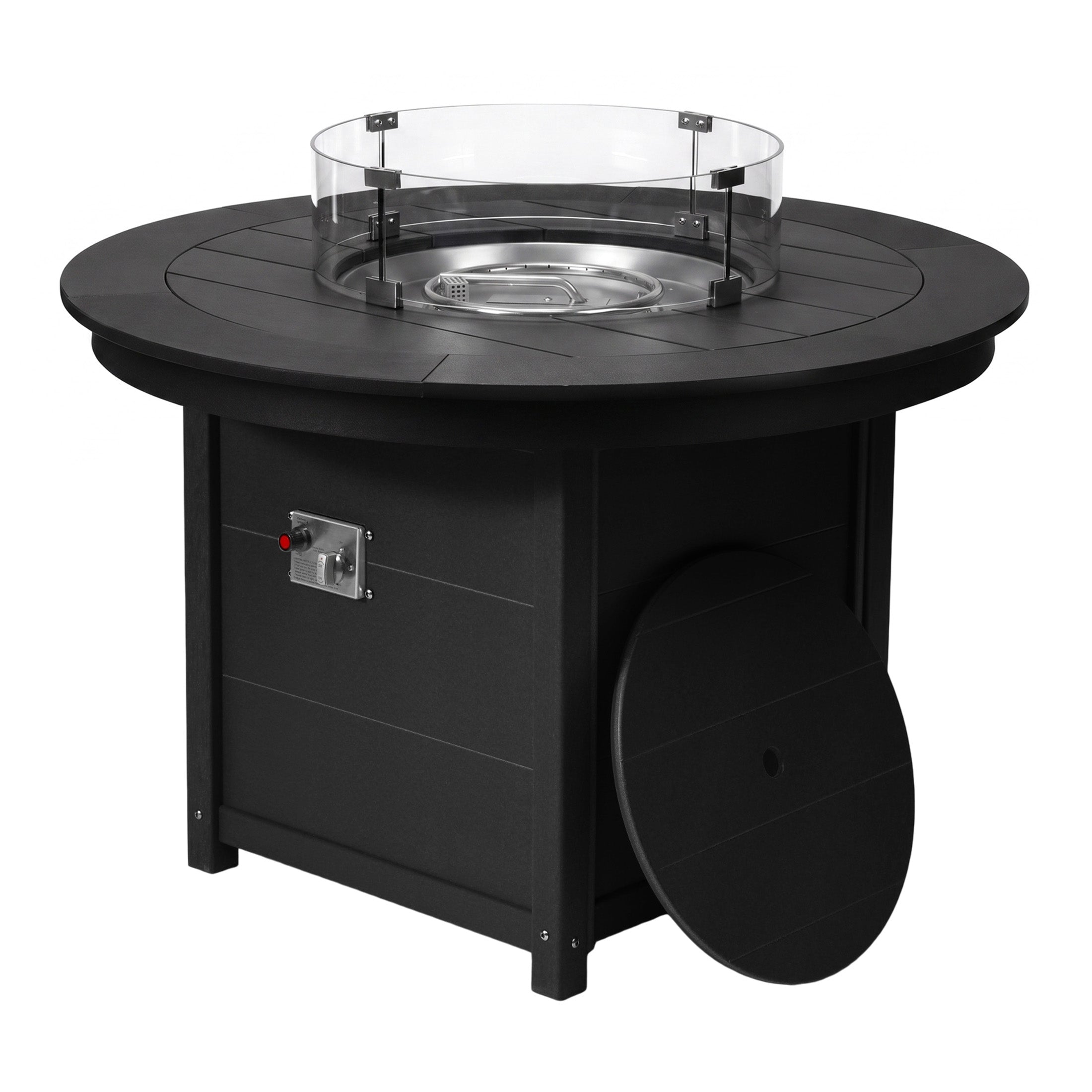 Sedona Round 47" Dining Fire Pit Table