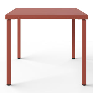 Polyform 59" x 35.4" Steel Rectangular Dining Table