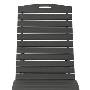 Key West Folding Pool Lounge Chair with Wheels