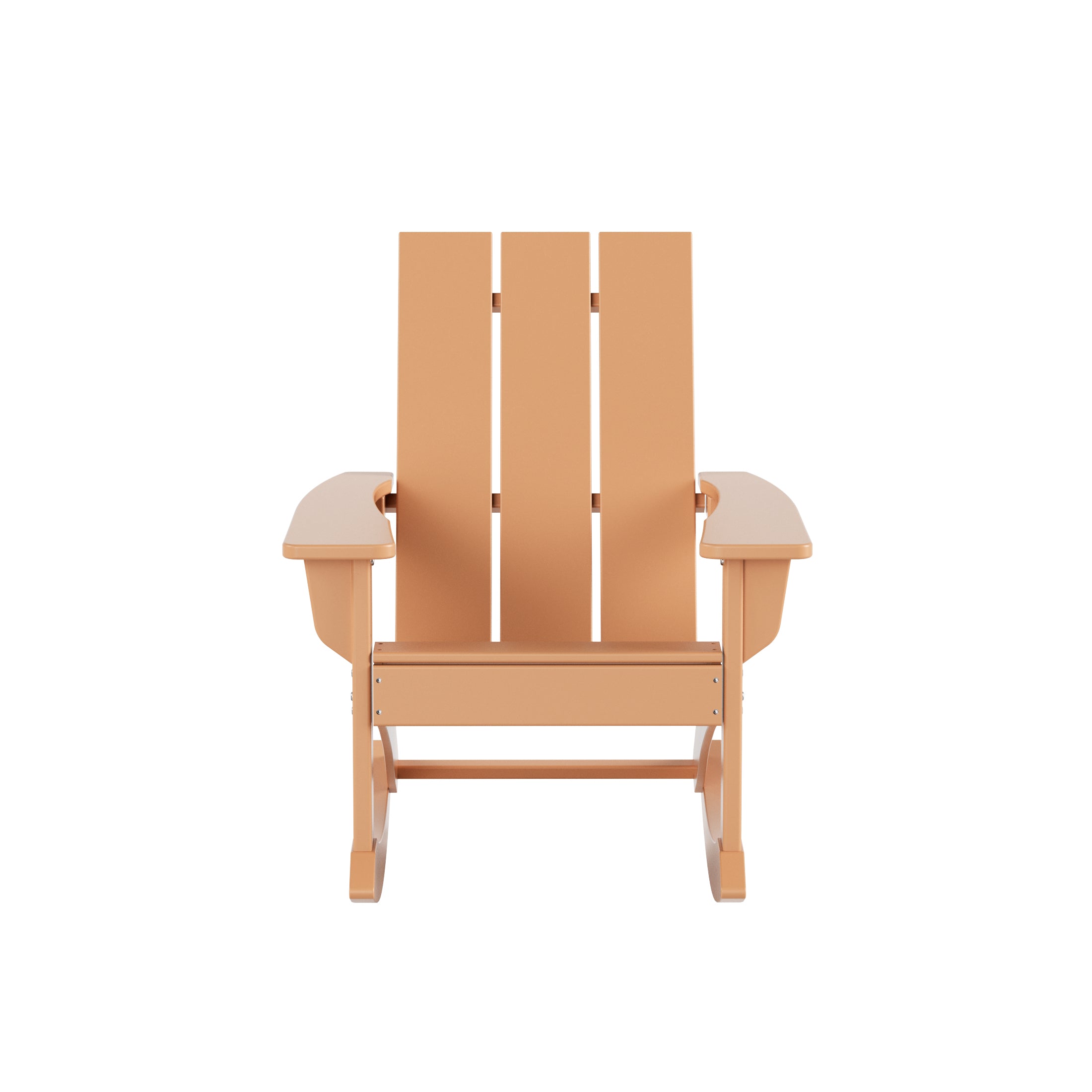 Malibu Modern All-Weather Outdoor Rocking Adirondack Chair