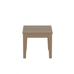 Tuscany All-Weather Outdoor Square Side Table (17" Height)