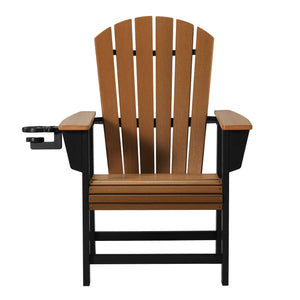 Heritage Ridge Adirondack Dining Chair With Cup Holder